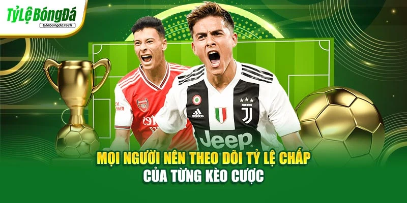 Mọi người nên theo dõi tỷ lệ chấp của từng kèo cược