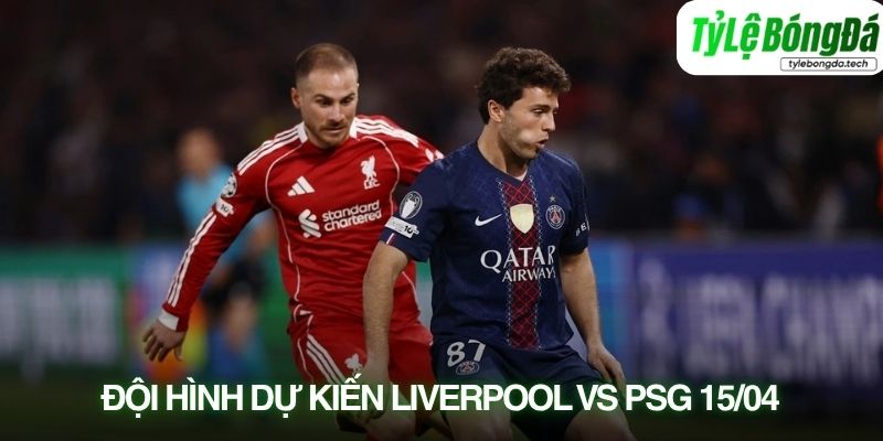 Tình hình lực lượng Liverpool vs PSG 05/04